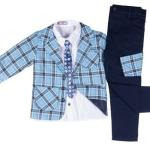 Complet costume de haute qualité pour enfant garçon